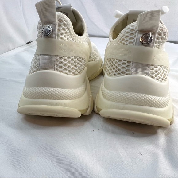 STEVE MADDEN Milo Women’s  White Fashion Sneaker Sz 8M - Picture 5 of 7